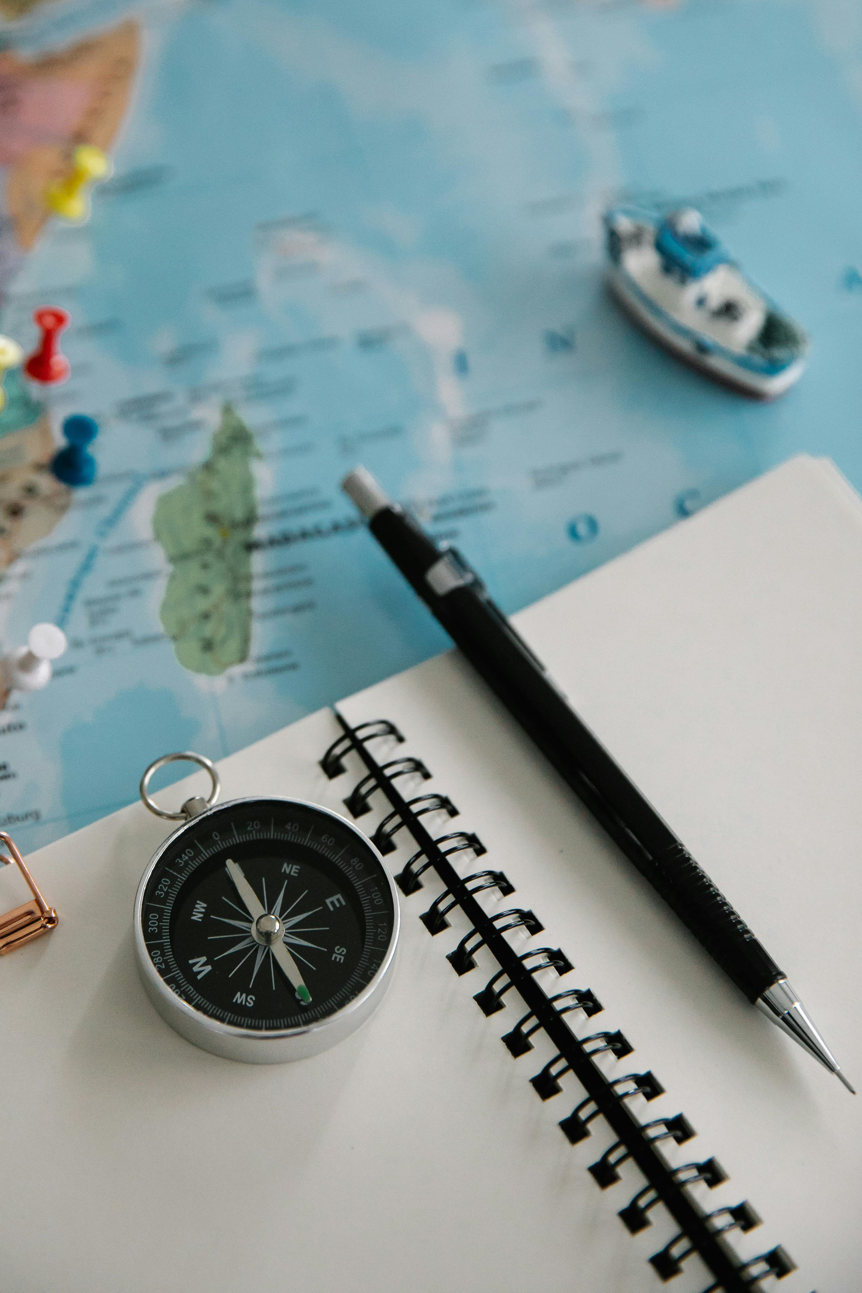 Compass and map — navigating your transformation journey